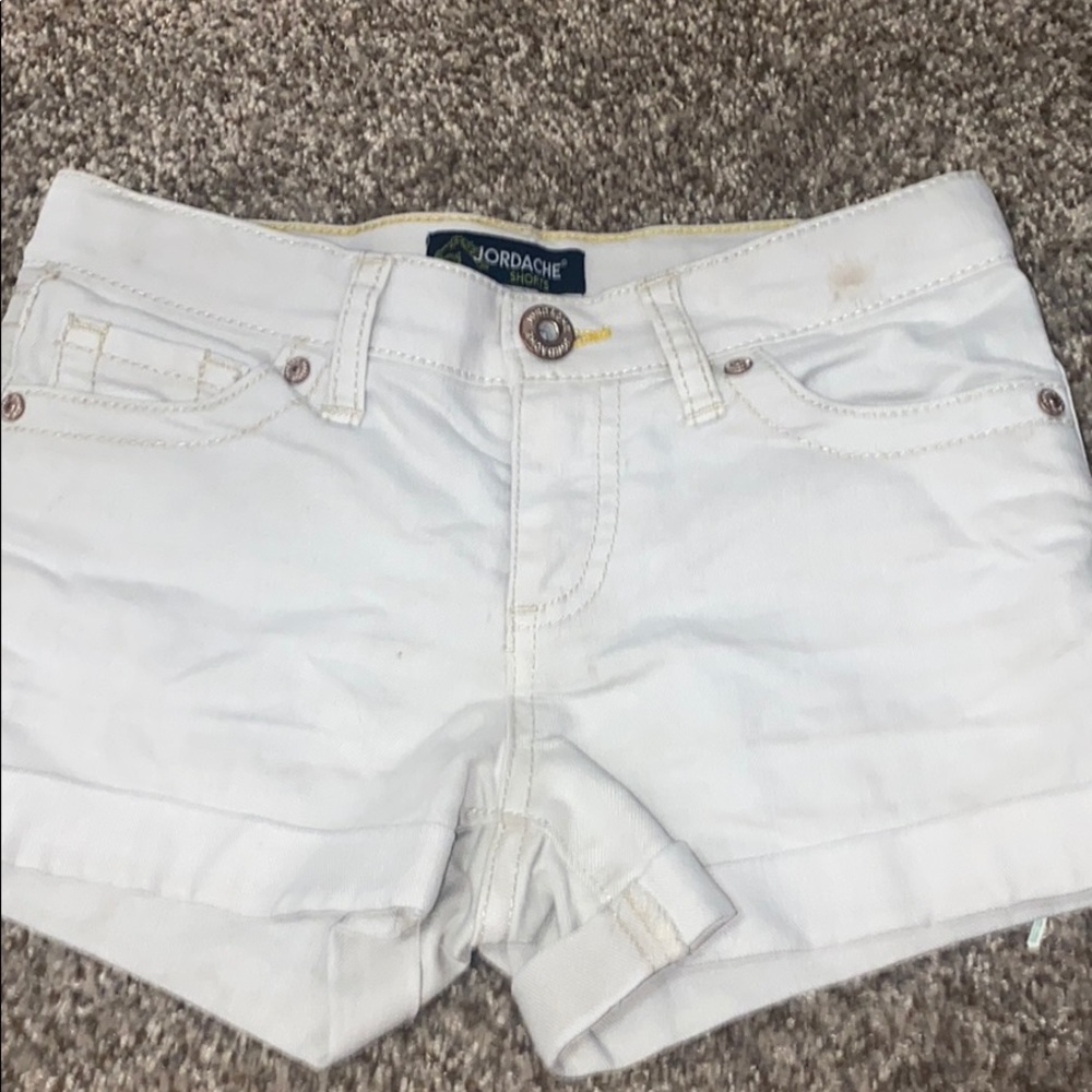 White shorts